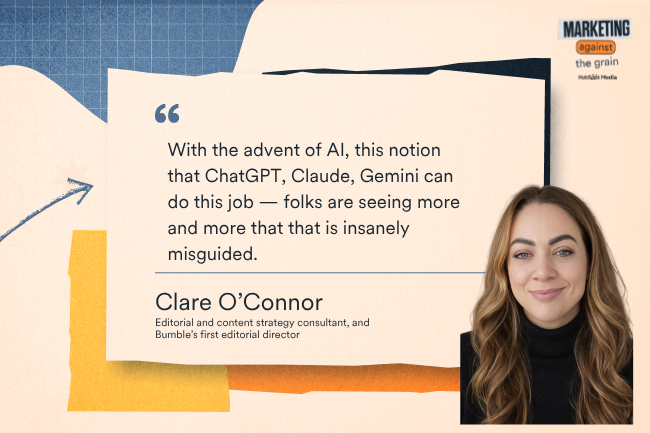 With the advent of AI, this notion that ChatGPT, Claude, Gemini can do this job — folks are seeing more and more that that is insanely misguided.