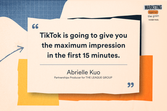 Abrielle Kuo TikTok best impression in 15 minutes