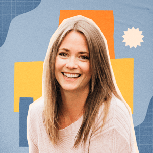 Brenna Loury, Doist CMO, a woman with long hair and a light colored top