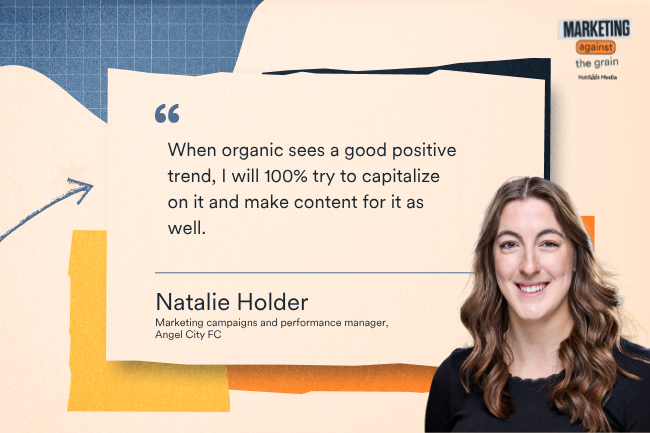 When organic sees a good positive trend, I will 100% try to capitalize on it and make content for it as well.