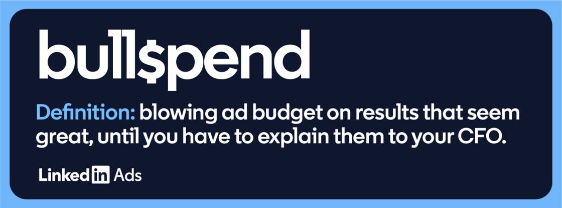 cut the bullspend