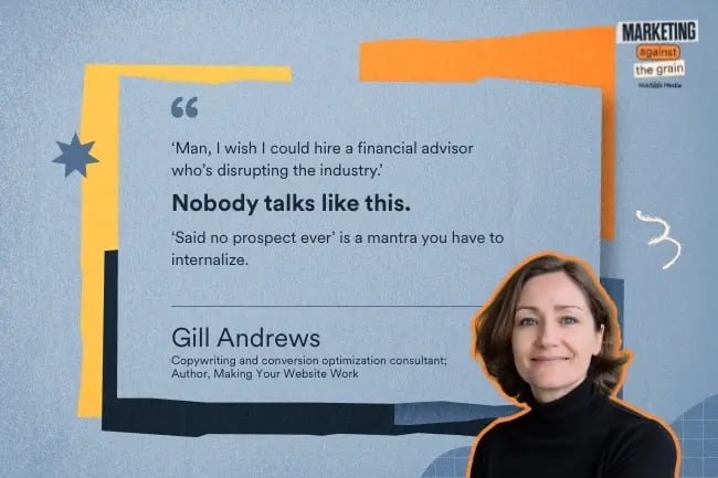 “Man, I wish I could hire a financial advisor who’s disrupting the industry. NOBODY TALKS LIKE THIS.”